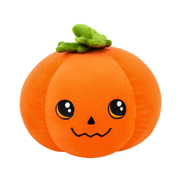 Dashi Halloween Plush Toy Jackie – Soft Pumpkin-Shaped Dog Plush, Festive and Durable Design