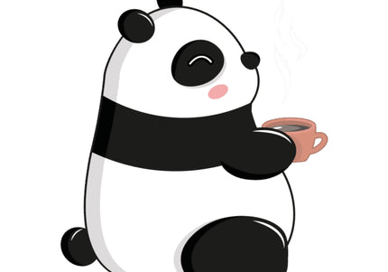 Dashi Snooze Collar – Small Size Dog Collar with Panda Pattern, Soft and Durable Design