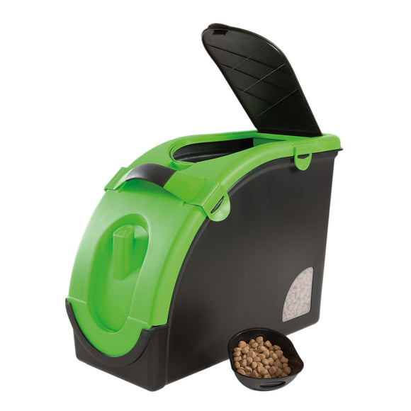 Maelson Dry Box Deluxe Pet Food Container – 13kg Capacity with Viewing Window, Airtight Storage