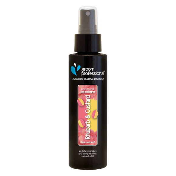 Groom Professional Rhubarb & Custard Cologne – Creamy Rhubarb Cake Scent, Long-Lasting Fragrance, 100ml