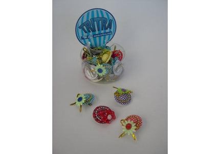 Trim Grooming Hats – Colorful Patterned Set with Secure Clips, 25 Pieces