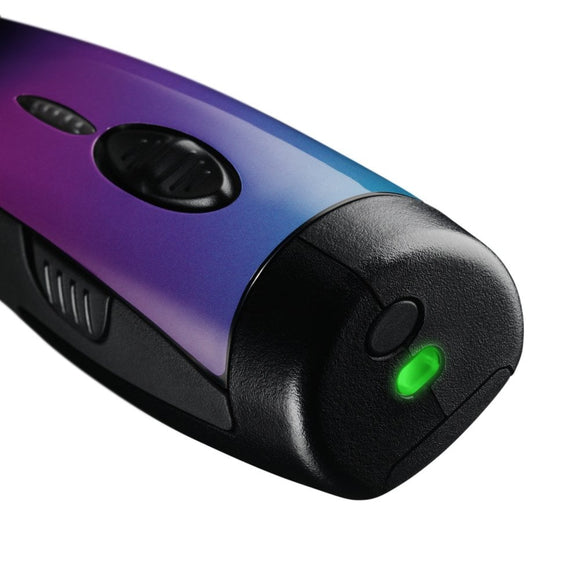 Andis Pulse ZR II Cordless Clipper Purple Galaxy – 5-Speed, 2 Batteries, CeramicEdge Blade 1.5mm