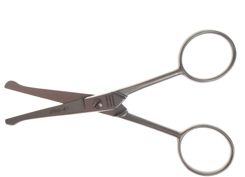 Gotta Solingen 4" Safety Scissors – Straight Stainless Steel, Precision Cutting Tool