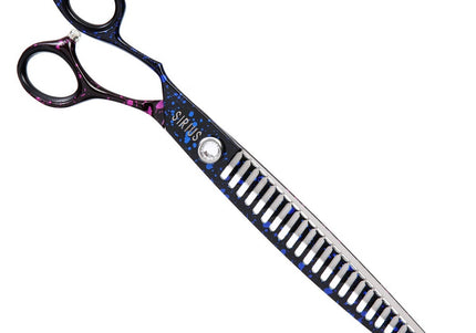 Sirius Left Chunker 8-Inch – Single-Sided Thinning Shear, 26 Teeth, Ergonomic Design