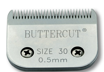 Geib Buttercut Blade SS No. 30 – Stainless Steel Grooming Blade, 0.5mm Precision Cut