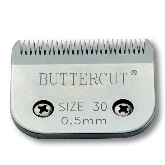 Geib Buttercut Blade SS No. 30 – Stainless Steel Grooming Blade, 0.5mm Precision Cut