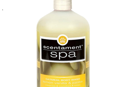 Best Shot Spa Oatmeal Body Wash – Concentrated Vanilla Lemon Formula, Soothes Dry Sensitive Skin, 473ml