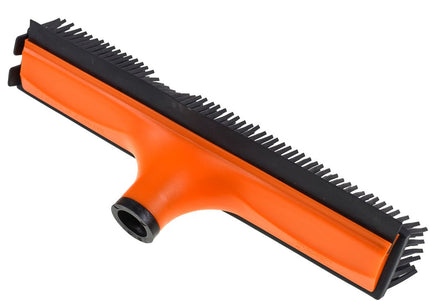 V7 Rubber Grooming Broom – Telescopic Pole, Innovative Red Design, Efficient Hair Removal