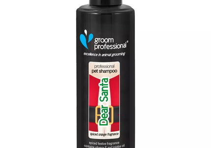 Groom Professional Dear Santa Shampoo – Concentrated Christmas Formula, 1:12 Dilution, 250ml Bottle