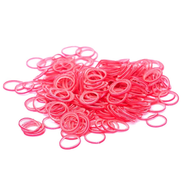 Paw Marks Latex Grooming Bands 9.5mm – Super Durable Thin Purple Bands, 1000 Pack