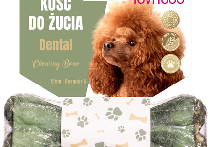 Lovi Food Chewing Bone Set – 12cm Durable Treat Bones, 2 Pack, 6x 55g Each
