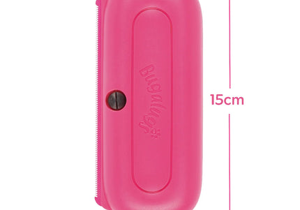 Bugalugs Deshedding Brush – Multi-Species Grooming Tool, Ergonomic Handle, Black Finish