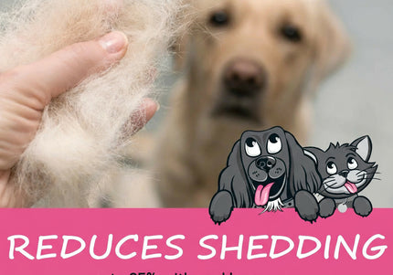 Bugalugs Deshedding Brush – Multi-Species Grooming Tool, Ergonomic Handle, Black Finish