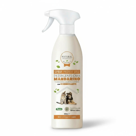 Mandarin scent pet odor spray for beds and surfaces – 500ml