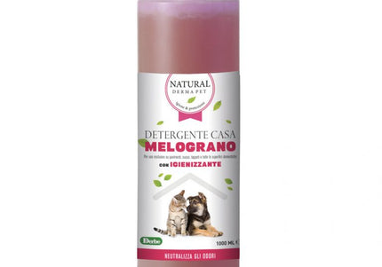 Pomegranate-scented surface cleaner for pet areas – 1L