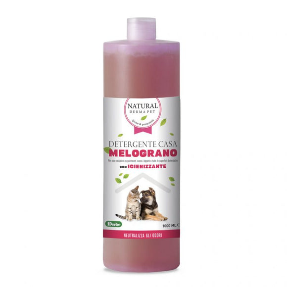 Pomegranate-scented surface cleaner for pet areas – 1L