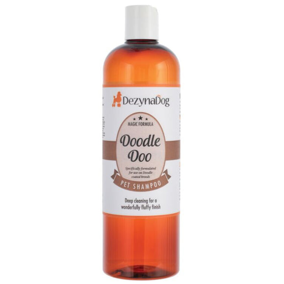 DezynaDog Doodle Doo Shampoo – Concentrated Cleansing Formula for Curly Coats, 450ml