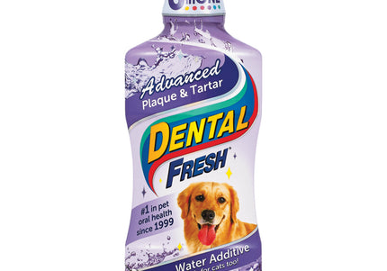 Dental Fresh Stone and Deposit Oral Hygiene Liquid – Water Additive, 503ml, Fast-Acting Formula