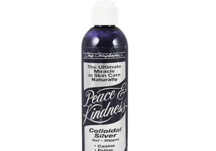 Chris Christensen Peace & Kindness Gel 236ml – Colloidal Silver with Soothing Aloe, Fast-Absorbing Formula