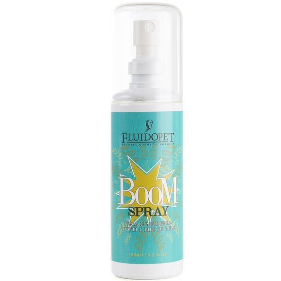 FluidoPet Boom Keratin Spray – Nourishing Formula Enhances Curly Coat Structure, 100ml