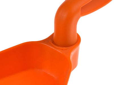 V7 Ypsilon Dustpan – Red, Ergonomic Design for Effortless Hair and Dirt Collection