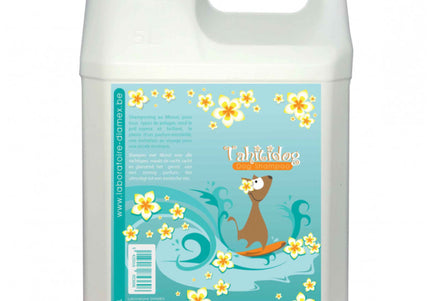Diamex Tahiti Dog Shampoo – Monoi Oil Concentrate 1:8, 5L, Nourishing Formula
