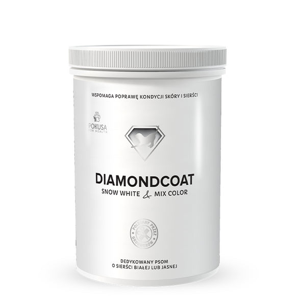 Pokusa DiamondCoat SnowWhite & MixColor Coat Enhancer – Natural Whitening and Brightening Formula, 300g