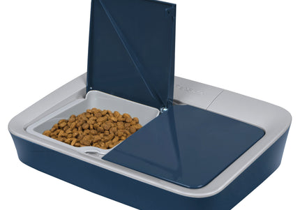 PetSafe Digital 2 Meal Feeder – Dual-Chamber Food Dispenser with LCD Display, Timed Meals