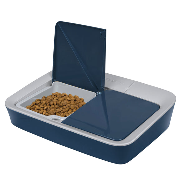 PetSafe Digital 2 Meal Feeder – Dual-Chamber Food Dispenser with LCD Display, Timed Meals