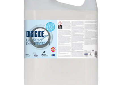 Disicide Laundry Disinfectant – Concentrated Odor-Neutralizing Liquid, 5L Bottle