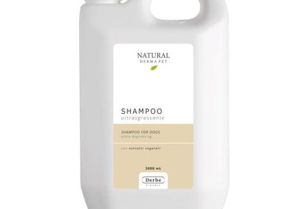 Dog Shampoo Ultra Degreasing with Natural Extracts for All Coat Types - 3L