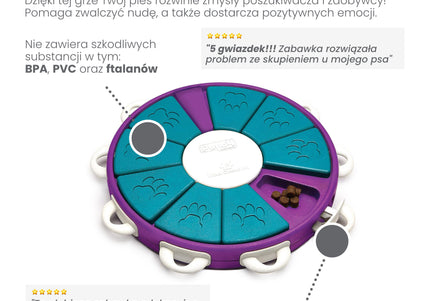 Nina Ottosson Dog Twister Level 3 – Interactive Logic Puzzle Toy, Advanced Challenge Design