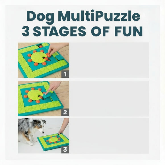 Nina Ottosson MultiPuzzle Level 4 – Interactive Educational Puzzle Game, Advanced Challenge