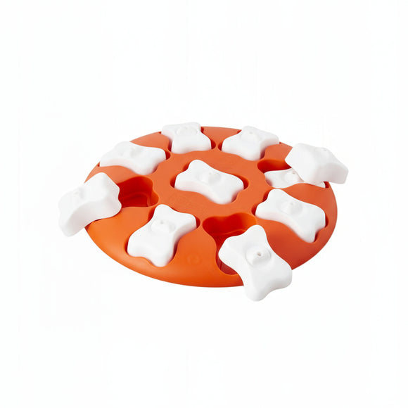 Nina Ottosson Dog Smart Level 1 Puzzle – Easy Interactive Treat-Dispensing Game, Durable Design