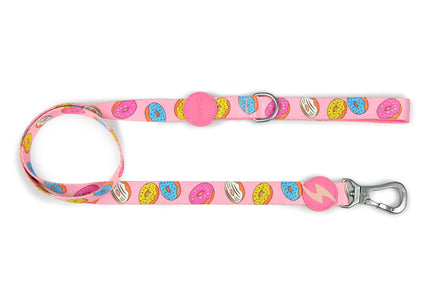 Dashi Donut Tape Leash 120cm – Large Size, Urban Design with Fun Donut Pattern