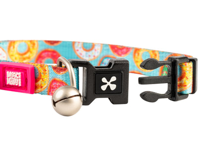 Max&Molly GOTCHA! Smart ID Cat Collar Donuts – Colorful Adjustable Collar with Smart Tag