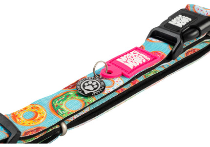 Max&Molly GOTCHA! Smart ID Donuts Collar – Large Adjustable Collar with Integrated Smart Tag