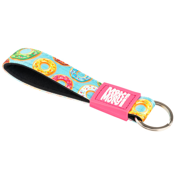Max&Molly Donuts Key Chain – Fun Decorative Accessory with Durable Metal Ring