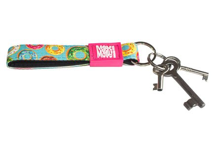 Max&Molly Donuts Key Chain – Fun Decorative Accessory with Durable Metal Ring