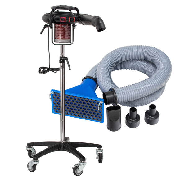 Double K ChallengAir 9000 II Stand Dryer – Professional Rotary Dryer with Adjustable Stand and Accessory Kit