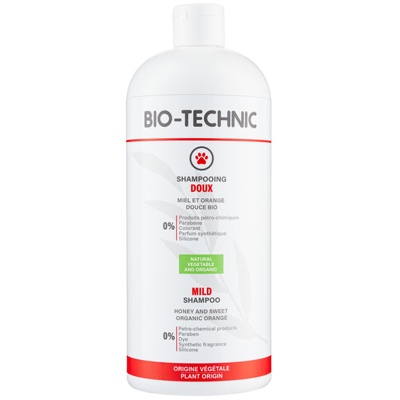 Diamex Bio-Technic Mild Shampoo – Gentle Concentrated Formula, 1:16 Dilution, 1L Bottle
