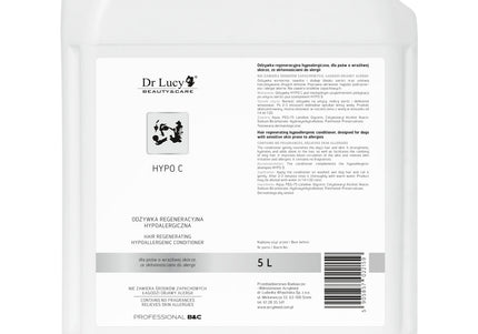 Dr Lucy Hypo C Regenerating Allergic Dog Conditioner - 5 L