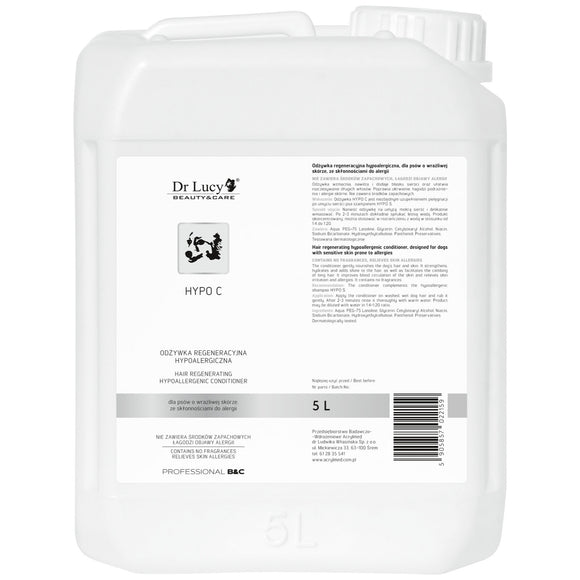 Dr Lucy Hypo C Regenerating Allergic Dog Conditioner - 5 L