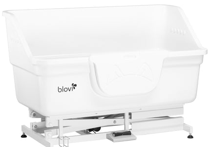Blovi Fiberglass Dog Bath Tub 155cm – Large Professional Grooming Tub with Electric Lift