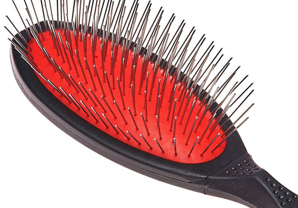 Madan Large Hard Pin Brush – Professional Grooming Tool with 22mm Metal Pins and Ergonomic Handle
