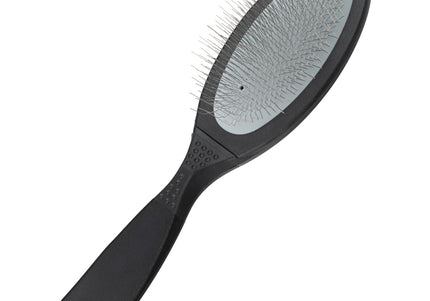 Show Tech Ultra-Pro Side Soft Slicker Brush 22mm – Left-Handed, Gentle Poodle Brush, Small Size