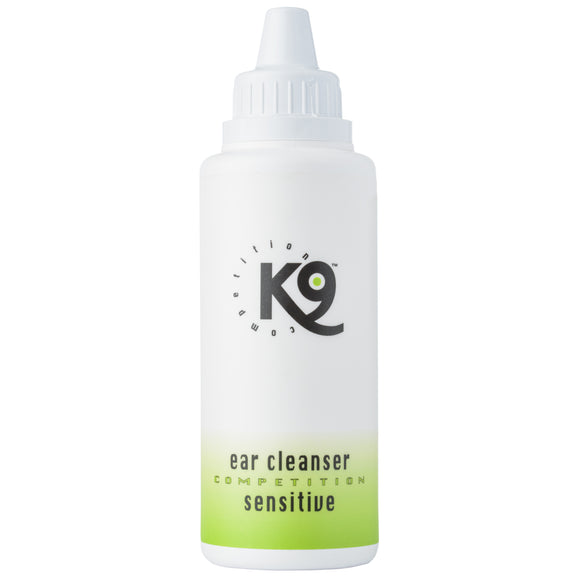 K9 Ear Cleanser Sensitive 150ml – Gentle Liquid Formula, Mild Non-Irritating Ear Cleaning Solution