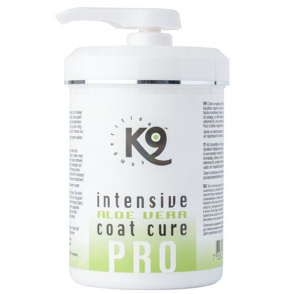 K9 Intensive Aloe Vera Coat Cure – Keratin-Infused Conditioner, Deep Nourishing Formula, 500ml