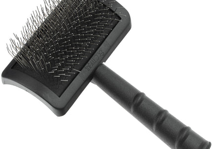 Chadog Carde Prince Medium Poodle Brush – Medium-Hard, Extra Long Pins for Effective Grooming