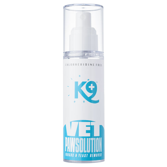 K9 Vet Paw Solution 100ml – Antibacterial and Antifungal Care for Paws, Nose, Skin Folds